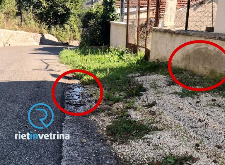 SEI TU IL REPORTER – “Da due mesi c’è una perdita di acqua in via San Sebastiano di San Giovanni Reatino. Nessuno interviene”