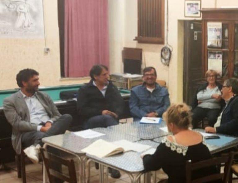 Il Circolo Campi d’Oro di Poggio Fidoni incontra l’assessore alle Frazioni, Fabio Nobili, e il dirigente Di Giovanbattista