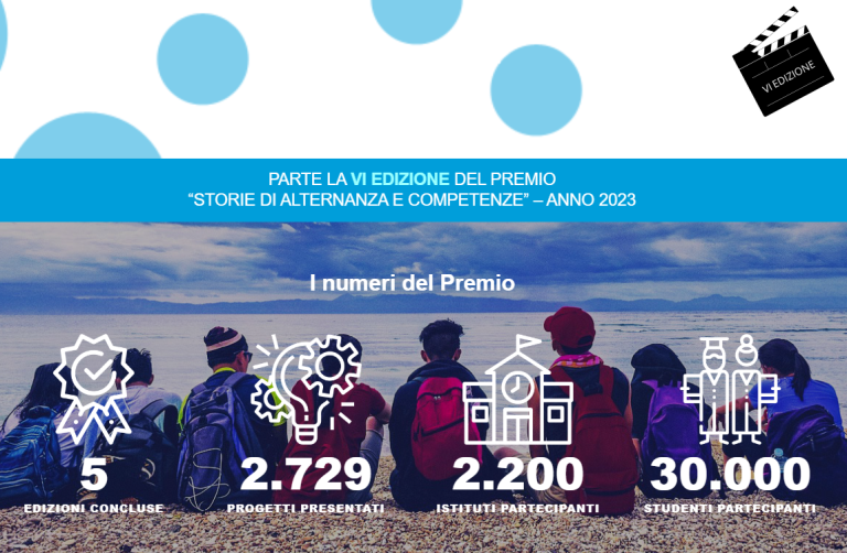 Premio storie di alternanza e competenze, candidature entro il 13 ottobre