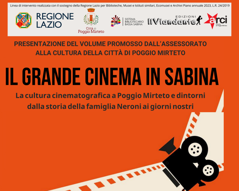 Il 4 novembre a Poggio Mirteto “Il grande cinema in Sabina”