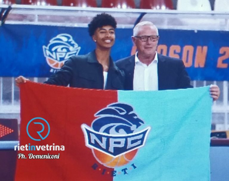 La NPC Rieti premia Mattia Furlani per gli ottimi risultati sportivi raggiunti