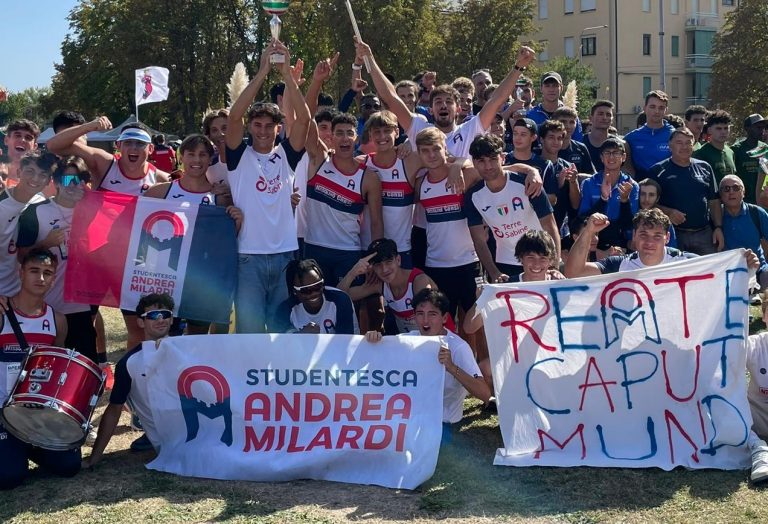 La Milardi vince il Campionato U23, Casciani: “Grazie alle donne e agli uomini che dedicano le loro forze alla Studentesca”