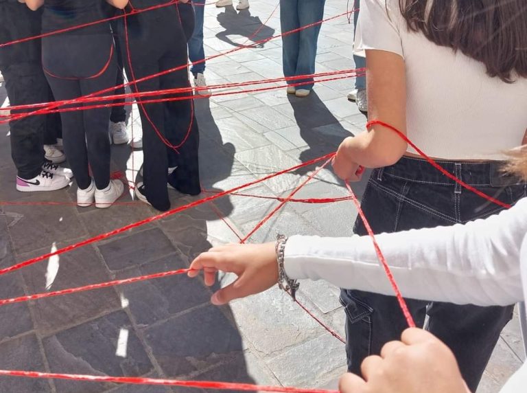 Gli studenti della Pascoli alla Mostra di Maria Lai