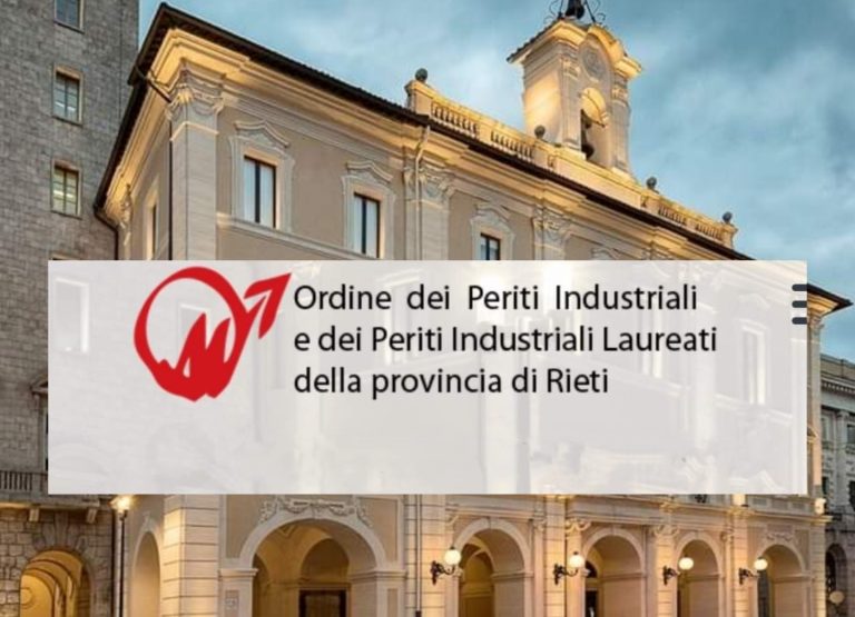 Ordine Periti Industriali Rieti, Ciro Spinicchia eletto presidente