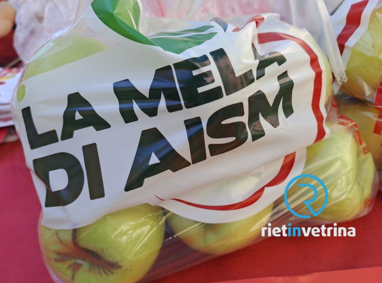 Mele della Salute AISM, ben 990 i sacchetti venduti a Rieti e provincia