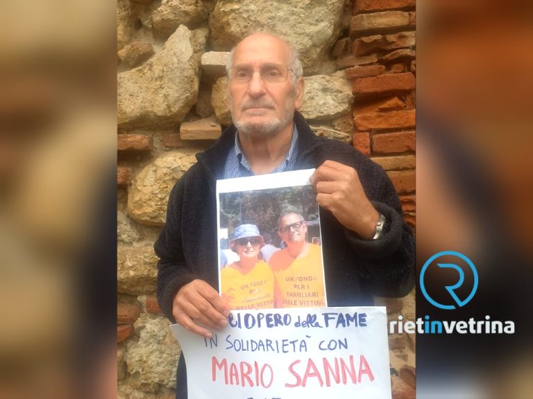 Antonio Ferraro si unisce allo sciopero della fame di Mario Sanna