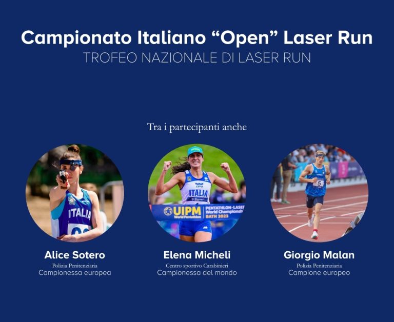 240 atleti a Rieti per il Pentathlon Moderno. Presente anche Elena Micheli, due volte campionessa del mondo