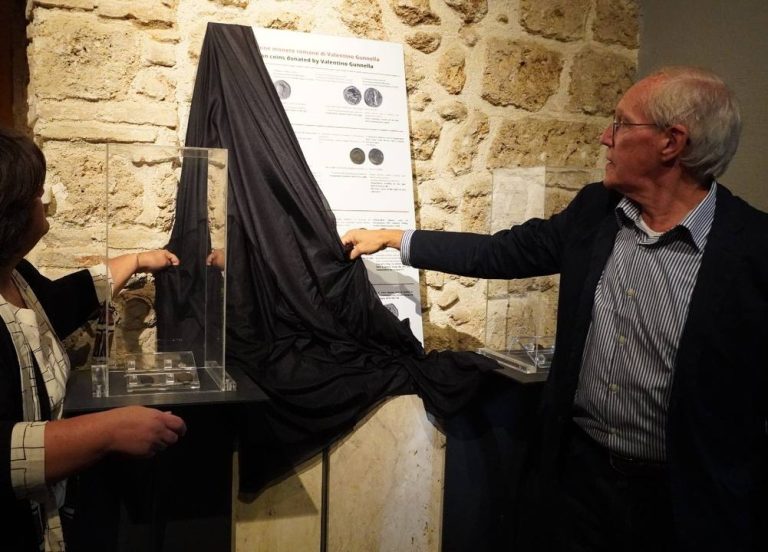 Al Museo Archeologico di Rieti inaugurata l’esposizione delle Monete Romane donate da Valentino Gunnella