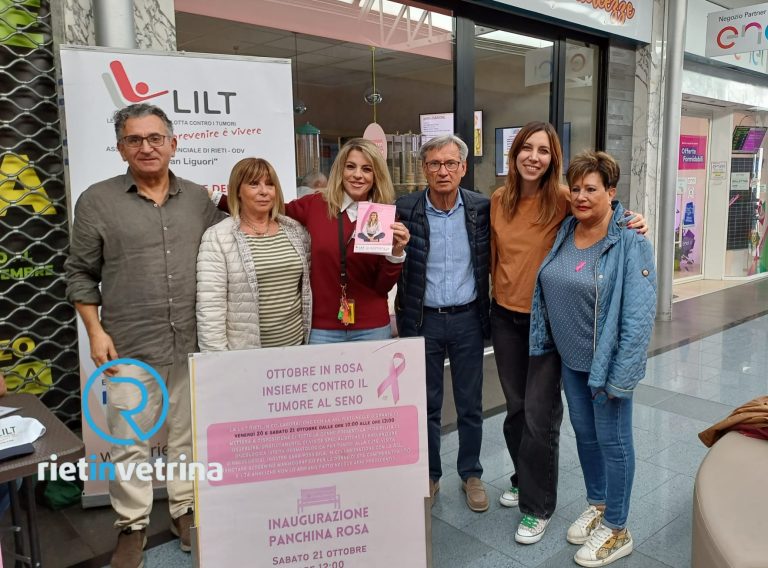 Punto LILT Rieti presso la galleria Futura in collaborazione con Coop