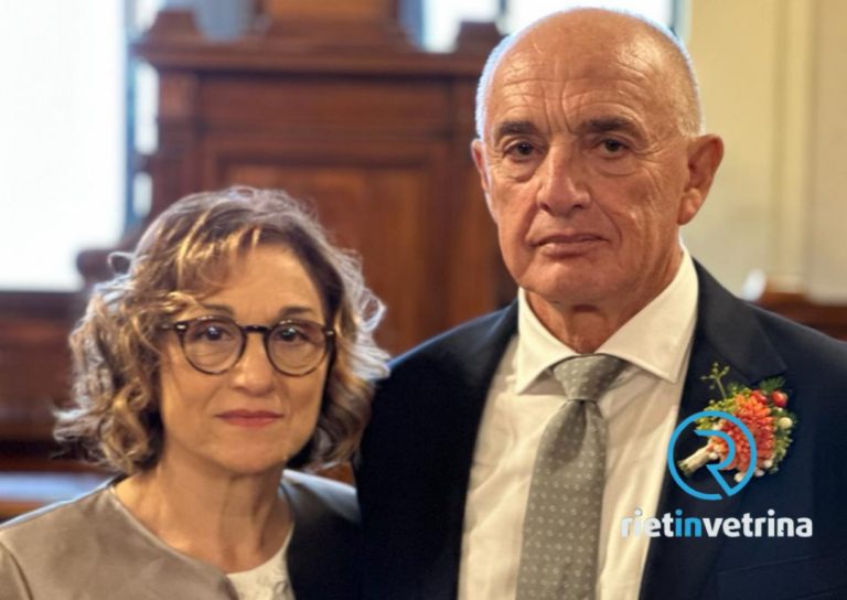 Maria Rita Santoprete e Franco Bassanelli oggi sposi
