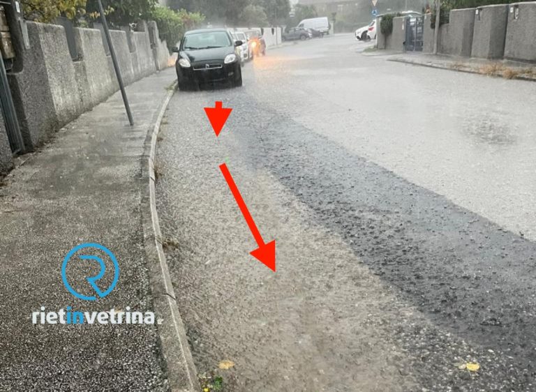 Box auto allagati in via Giotto