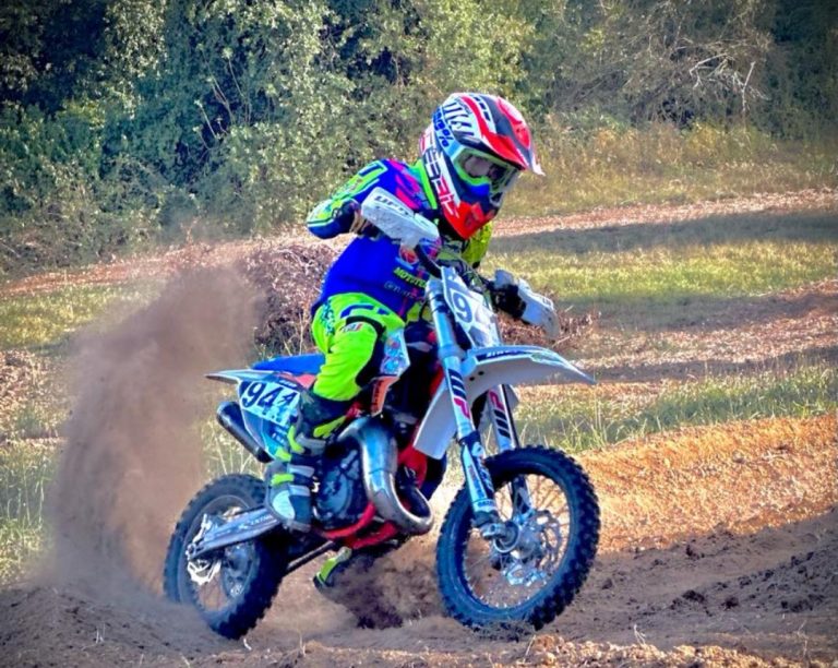 Leonardo Cappelli secondo classificato al Campionato Regionale Minienduro Lazio 2023