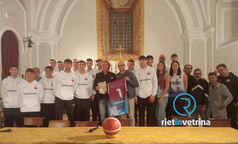 Presentati roster e nuove maglie del Contigliano Basket 2023 – 2024