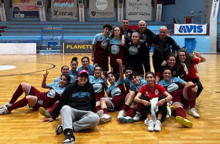 Brave ragazze della New Real Rieti, il primo posto in Coppa è vostro