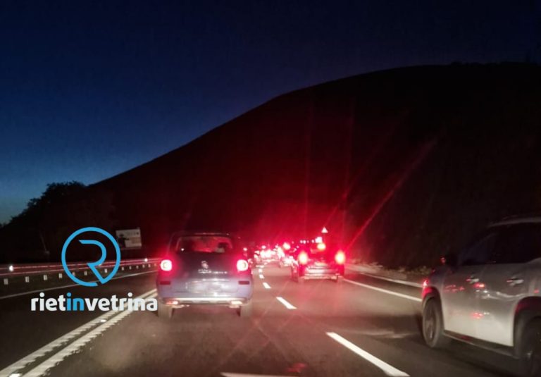 Incidente sulla Salaria altezza Ponte Buita