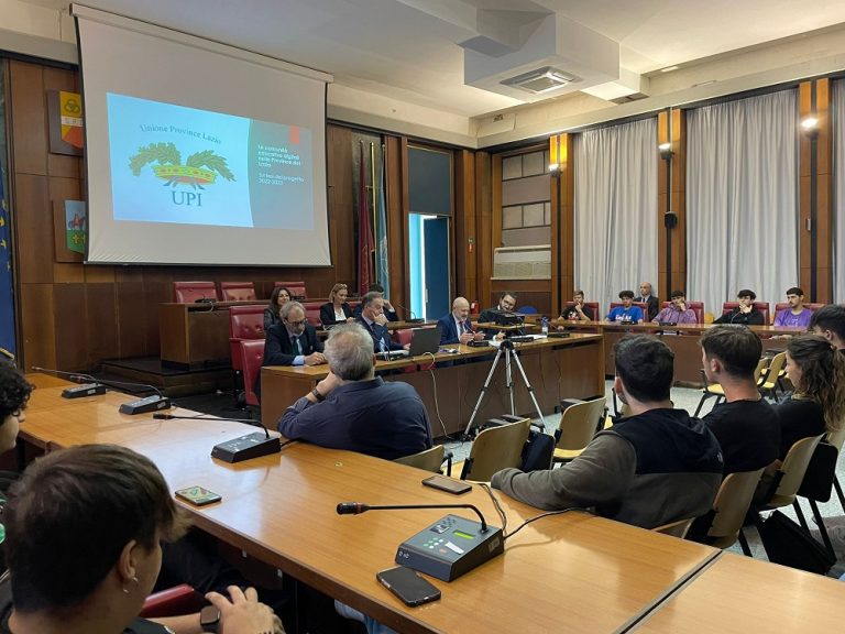 UPI Lazio incontra la Provincia di Rieti e gli studenti, Cuneo: “Così offriamo opportunità ai giovani”