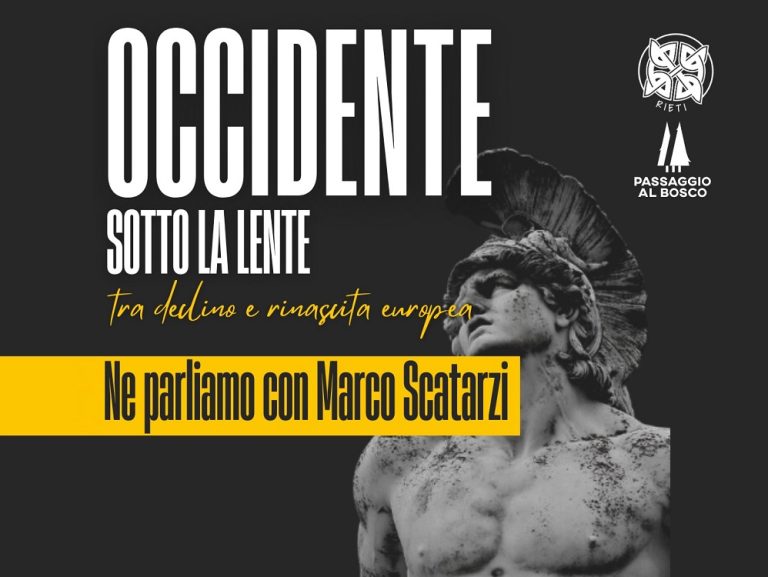 “Occidente sotto la lente”, conferenza a Rieti il 20 ottobre