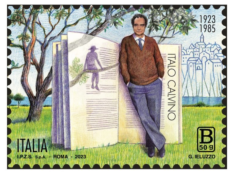 Emesso francobollo commemorativo di Italo Calvino