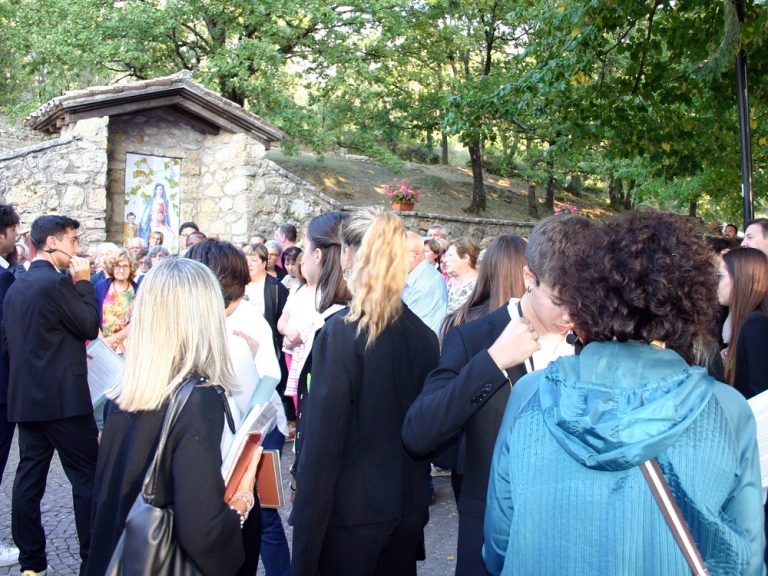 Gli studenti del Varrone illustrano il Santuario de La Foresta nel week end FAI