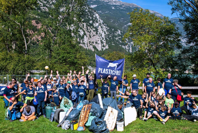 Nel week end nel Lazio raccolte 11,6 tonnellate di plastica e rifiuti