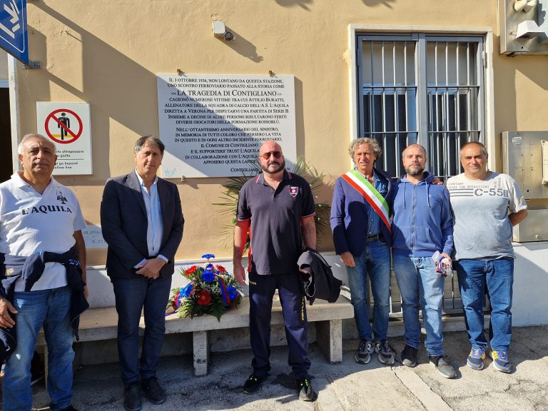 Commemorata a Contigliano la tragedia avvenuta il 3 ottobre 1936 a Larghetto di Piani Poggio Fidoni