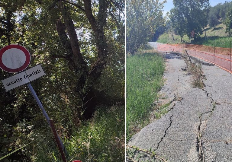SEI TU IL REPORTER – “Sulla SP46 ancora frane e strada disastrata. Quando interverrete? Aspettiamo il morto?”