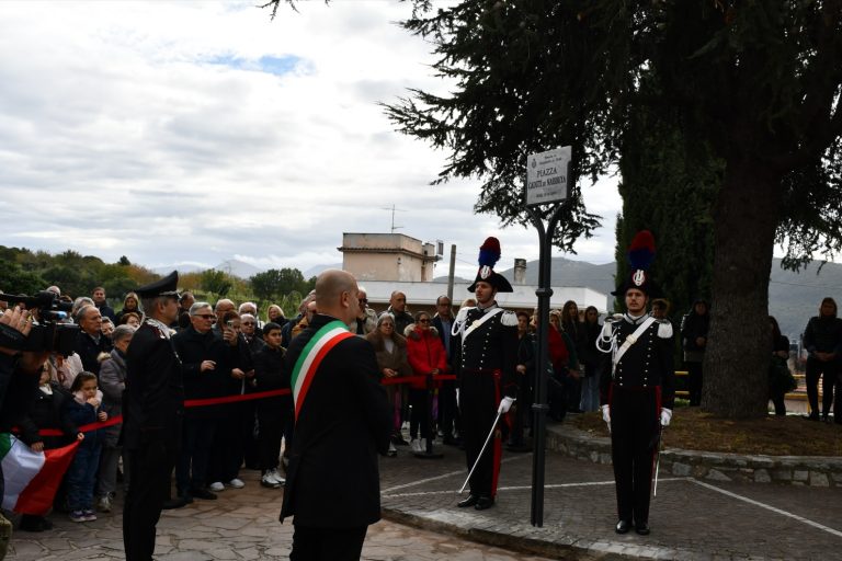 A Castelnuovo di Farfa nasce piazza Nassiriya