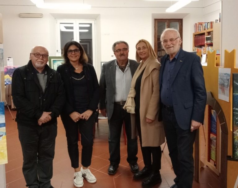 Aperta la mostra degli artisti della solidarietà a Fara in Sabina