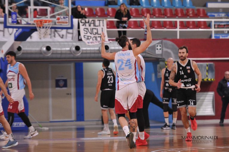 La NPC Rieti risorge. Con grinta batte la Juve Caserta e abbandona l’ultima posizione