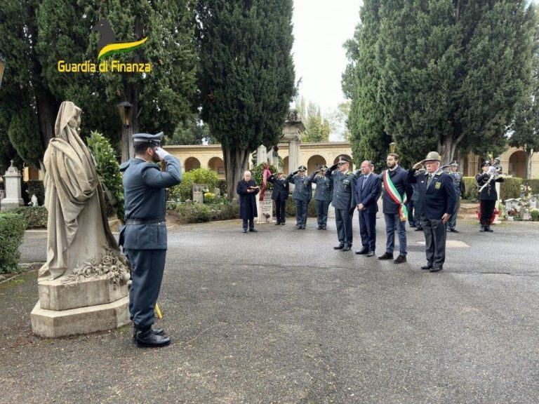 La Guardia di Finanza i Rieti commemora i Caduti
