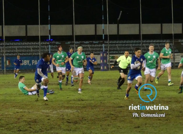 Italia – Irlanda U18, il primo tempo termina con gli azzurri in vantaggio