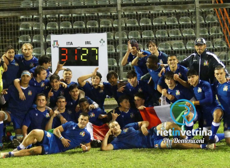 L’Italia U18 batte l’Irlanda e si aggiudica il Trofeo Alessandro Pozzovivo – LE FOTO