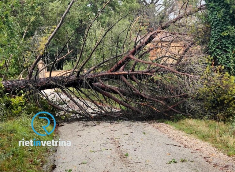Vento di burrasca sul Reatino anche venerdi 3 ottobre