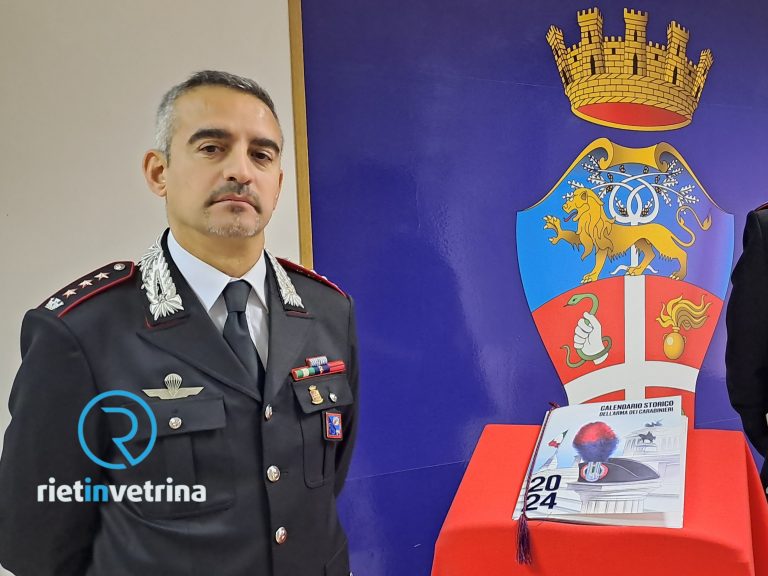 ►VIDEO – Il comandante provinciale Valerio Marra presenta il calendario storico 2024 dell’Arma Carabinieri
