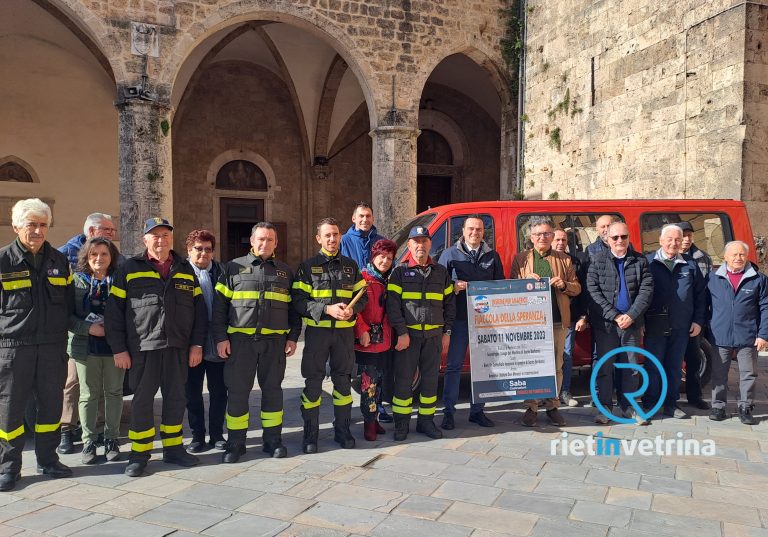La “Fiaccola della Speranza” a Rieti. Partita da Scandriglia arriverà ad Amatrice
