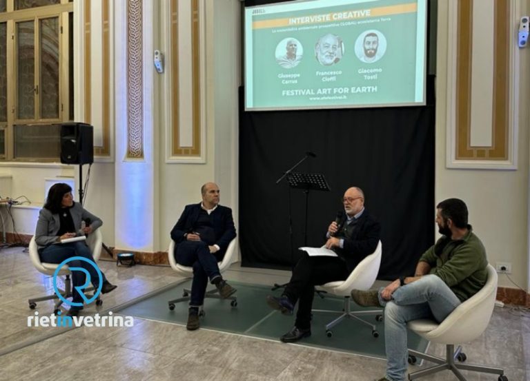 Presso il Palasi di Terni le interviste creative del Festival “Art For Earth”