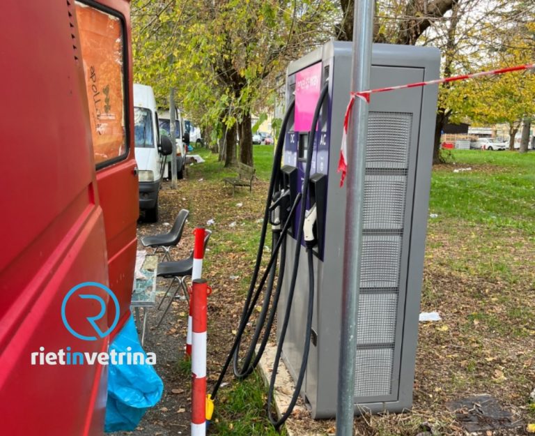 SEI TU IL REPORTER – “A Rieti colonnine delle auto elettriche occupate da auto a benzina o dal mercatino”