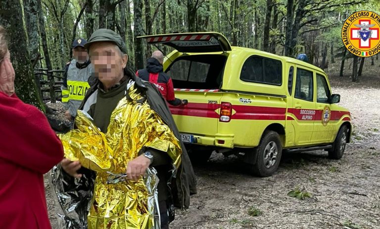 Il CNSAS soccorre un 80enne smarritosi mentre cercava funghi