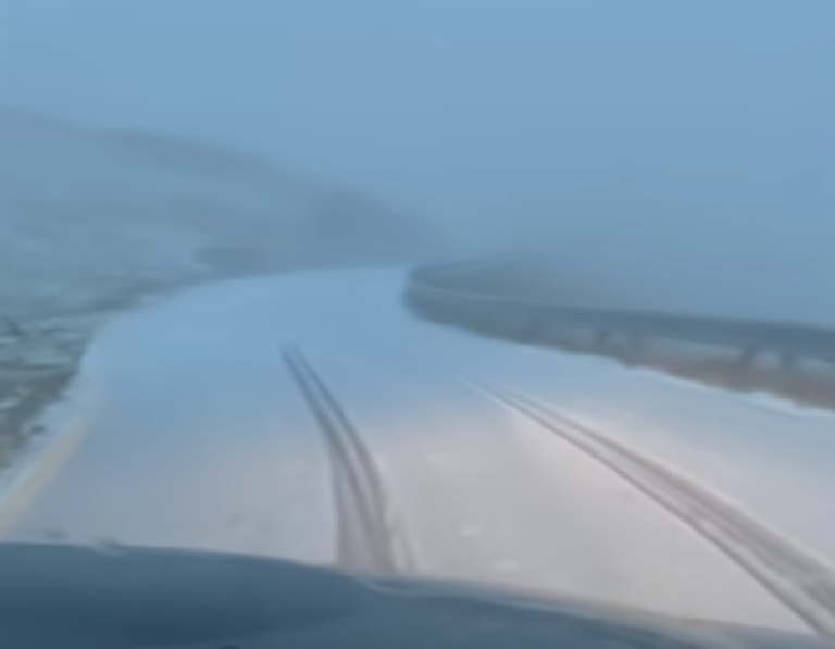 Prima neve della stagione 23/24 sul Monte Terminillo