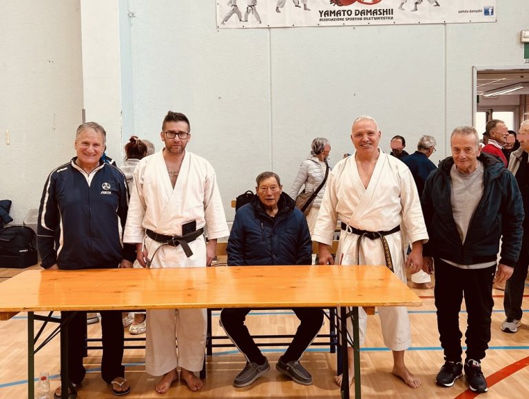 Karate, Andrea Mostarda e Piero Pitoni ottengono il prestigioso 5° Dan