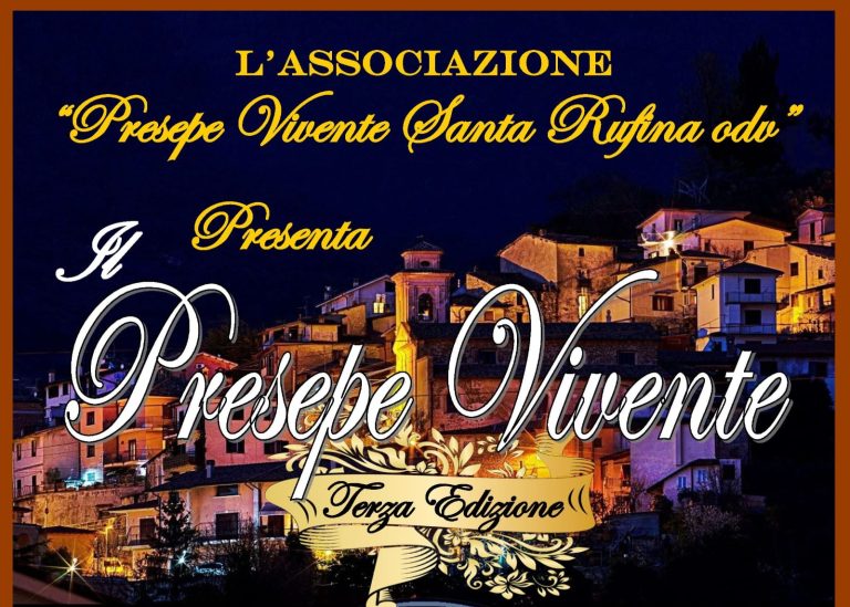 Torna il Presepe Vivente di Santa Rufina