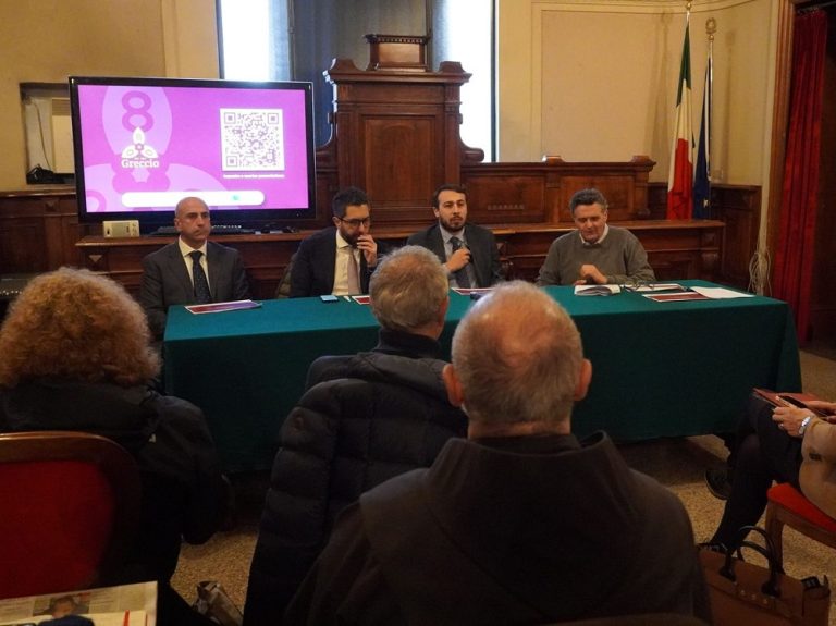 Greccio 2023, presentate nell’Aula Consiliare del Comune di Rieti le opere infrastrutturali – LE FOTO