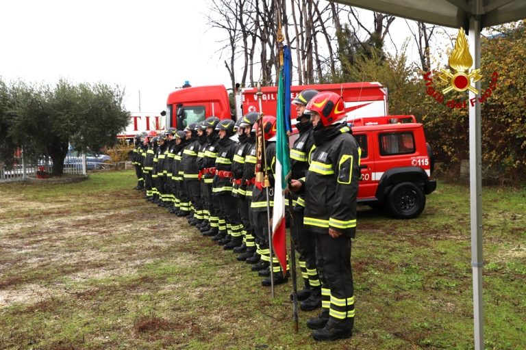 I Vigili del Fuoco commemorano Stefano Colasanti