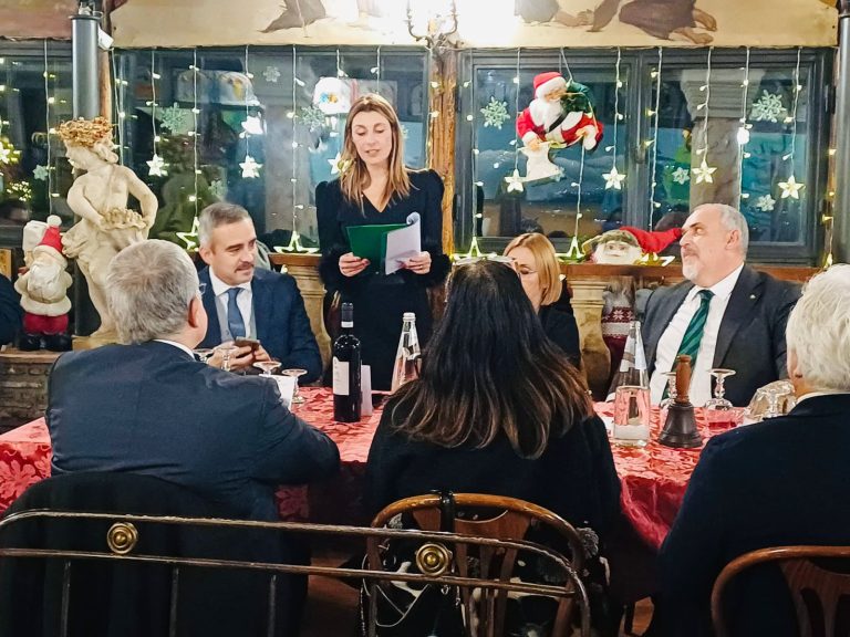 Accademia Italiana della Cucina Rieti, a Greccio la tradizionale cena dello scambio degli auguri natalizi
