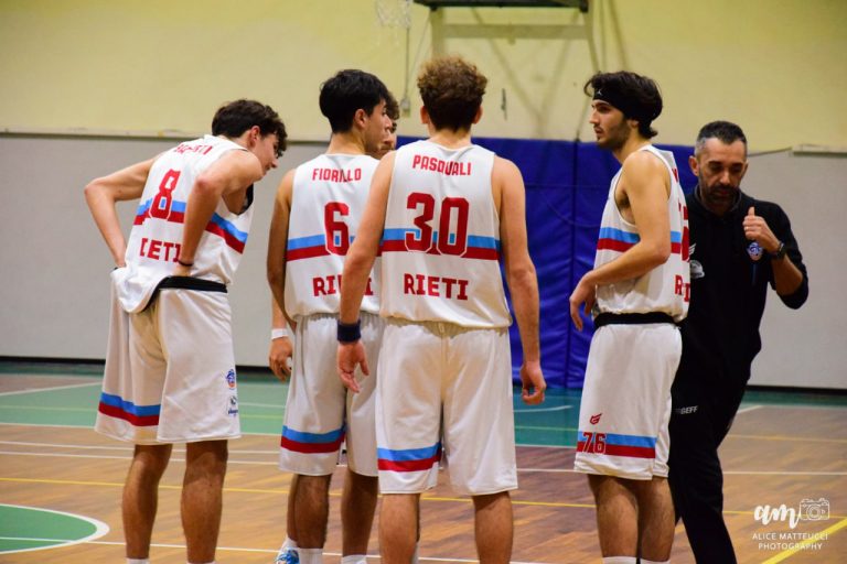 Terza vittoria di fila per l’Under19 Silver NPC Rieti