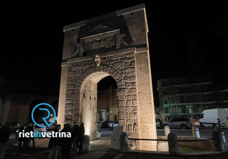 Riconsegnata a Rieti Porta Romana. Concluso il restauro