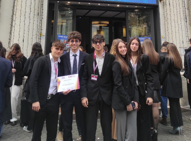 Gli studenti del Liceo Jucci alla fase finale del progetto IMUN