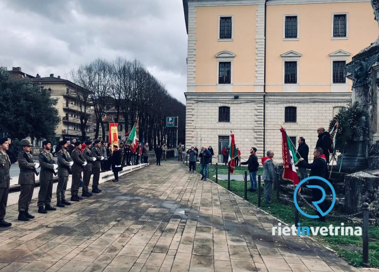 I Veterani Garibaldini di Rieti hanno celebrato l’80° della Costituzione Divisione Partigiana
