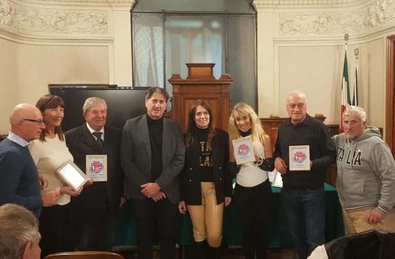 Premiati nell’aula consiliare di Rieti maratoneti e runners da tutta Italia