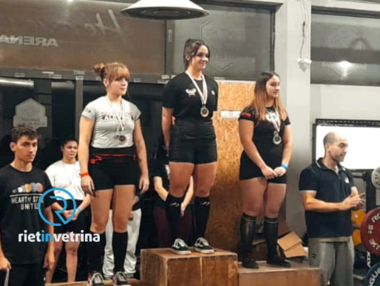 La reatina Alice Lucarelli va a podio nella gara di powerlifting
